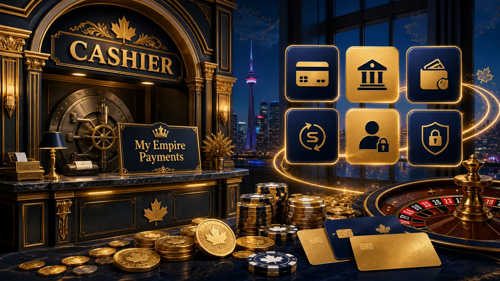 My Empire Casino Payments Guide for Canada content banner