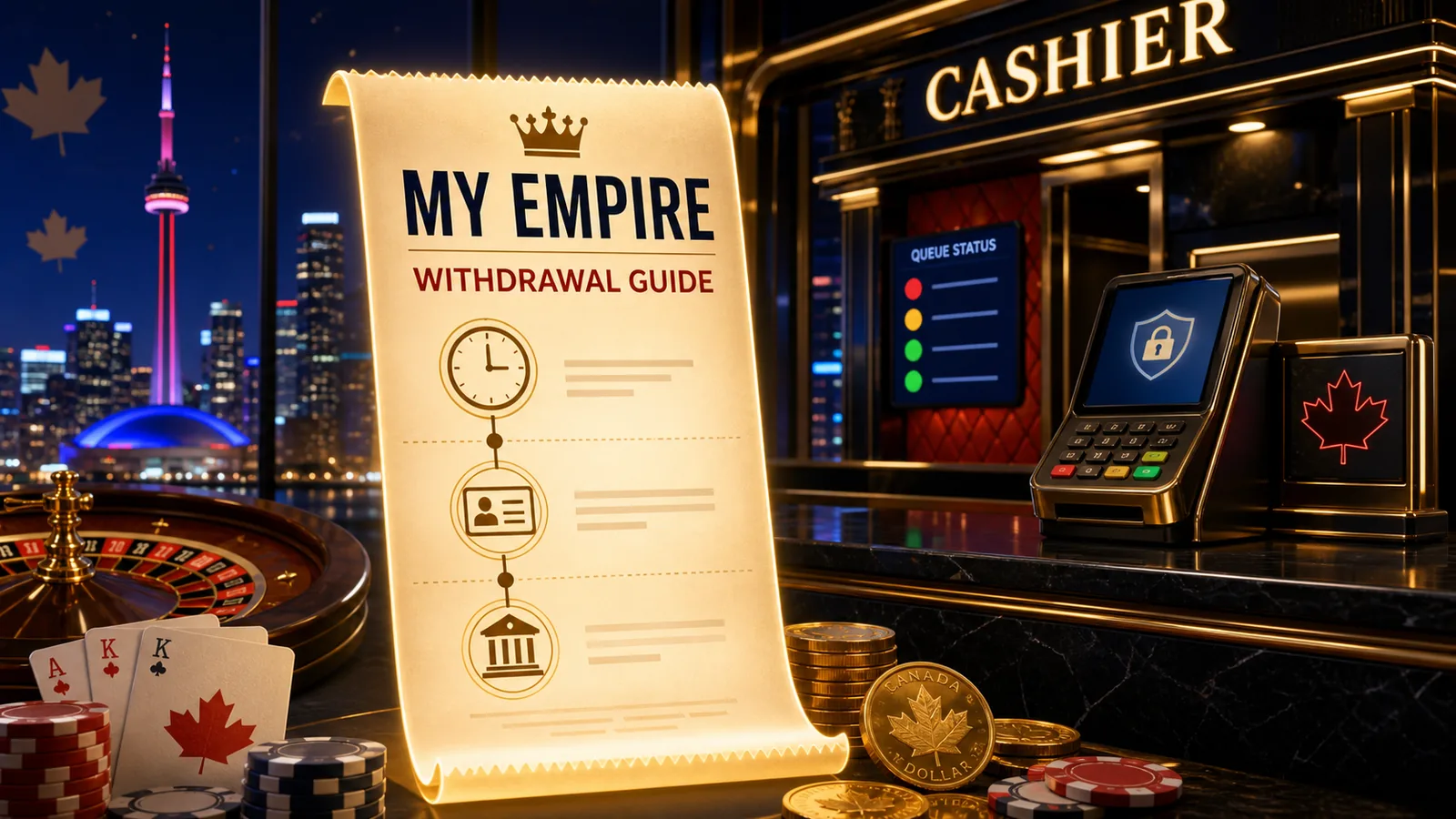 My Empire Casino Withdrawal Time Guide content banner